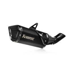 Akrapovic Honda CRF1100L A. T. 24-> Slip-On Line hexagonal lyddmper i titanium/sort (ECE godkendt)