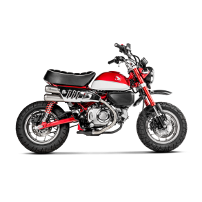Akrapovic Honda Monkey 19-20 Slip-On Line GP-type dobbelt lydd�mper i titanium