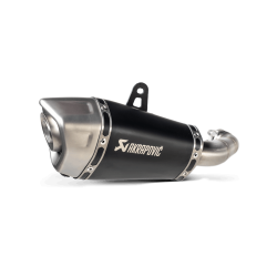 Akrapovic Honda MSX125/Grom 21-> Slip-On Line hexagonal lyddmper i titanium/sort