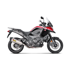 Akrapovic Honda VFR1200X Crosstourer 16-20 Slip-On Line hexagonal lydd�mper i titanium(ECE godkendt)