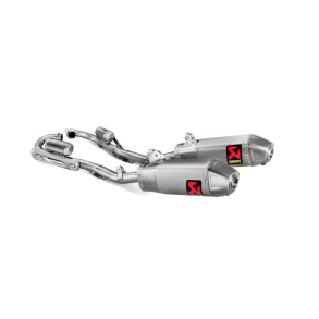 Akrapovic Honda CRF250R 18-21 Evolution Line 1/2 hexagonale  lyddmpere og forrr i titanium