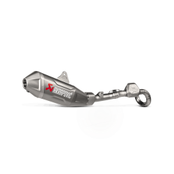 Akrapovic Honda CRF250R 22-25 Evolution Line 1/2 hexagonal  lyddmper og forrr i titanium