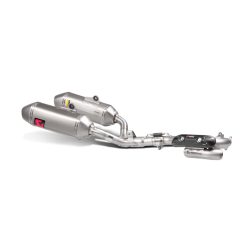 Akrapovic Honda CRF250R 16-17 Evolution Line 1/2 hexagonale  lydd�mpere i titanium
