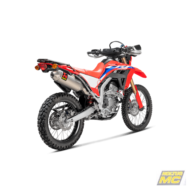 Akrapovic Honda CRF300L 21-> Slip-On Line hexagonal lyddmper i titanium
