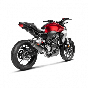 Akrapovic Honda CB300R 18-20 Slip-On Line hexagonal lyddmper i carbon