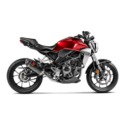 Akrapovic Honda CB300R 18-20 Slip-On Line hexagonal lyddmper i carbon