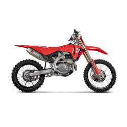 Akrapovic Honda CRF450R 25-> Evolution Line 1/1 hexagonal lyddmper i titanium, forrr i titanium
