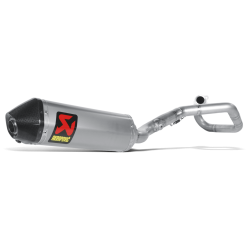 Akrapovic Honda CRF450R 09-12 Evolution Line 1/1 hexagonal lydd�mper i titanium og forr�r i titanium
