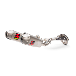 Akrapovic Honda CRF450R 17-20 Racing Line 1/2 hexagonale lydd�mpere i titanium