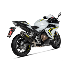 Akrapovic Honda CB500F 20-23 Slip-On Line hexagonal lyddmper i carbon (ECE godkendt)