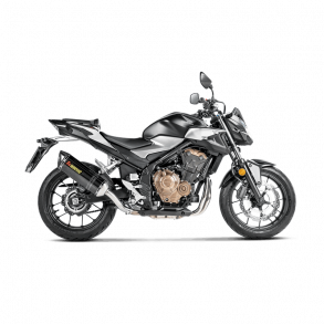Akrapovic Honda CB500X 16-23 Slip-On Line hexagonal lyddmper i carbon (ECE godkendt)