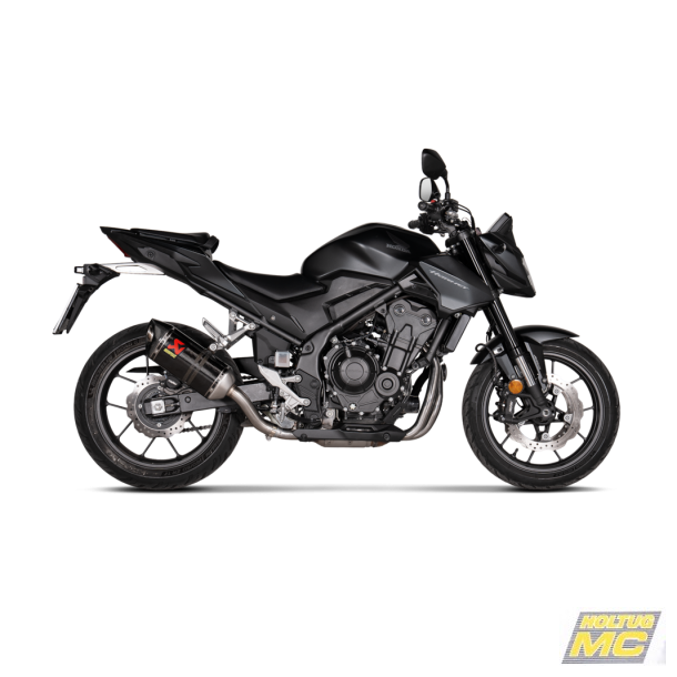 Akrapovic Honda NX500 25-> Slip-On Line hexagonal lyddmper i carbon (ECE godkendt)