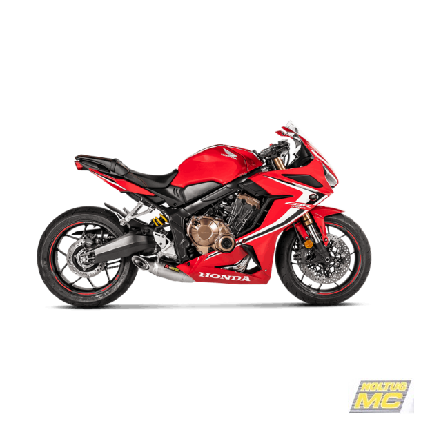 Akrapovic Honda CBR650R 19-23 Racing Line 4/2/1 hexagonal  lyddmper i titanium