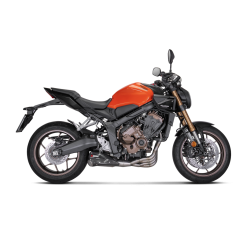 Akrapovic Honda CB650R 19-26 Racing Line 4/2/1 med underliggende lydd�mper i rustfrit st�l/carbon (ECE-godkendt)