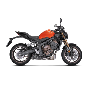 Akrapovic Honda CB650R 19-26 Racing Line 4/2/1 med underliggende lydd�mper i rustfrit st�l/carbon (ECE-godkendt)