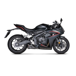 Akrapovic Honda CBR650R 19-26 Racing Line 4/2/1 med underliggende lydd�mper i rustfrit st�l/carbon (ECE-godkendt)