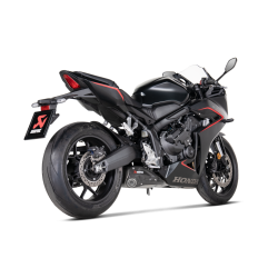 Akrapovic Honda CBR650R 19-26 Racing Line 4/2/1 med underliggende lydd�mper i rustfrit st�l/carbon (ECE-godkendt)