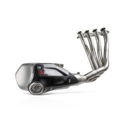 Akrapovic Honda CBR650R 19-26 Racing Line 4/2/1 med underliggende lydd�mper i rustfrit st�l/carbon (ECE-godkendt)