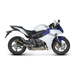 Akrapovic Honda CBR600F 07-15 Slip-On Line hexagonal lydd�mper i titanium (EC-godkendt)