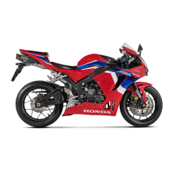 Akrapovic Honda CBR600RR 24-> Slip-On Line hexagonal  lyddmper i titanium (ECE godkendt)