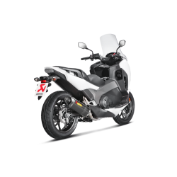 Akrapovic Honda Integra 750 12-20 Slip-On Line hexagonal  lydd�mper i carbon (ECE godkendt)