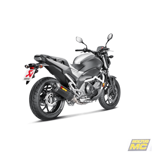 Akrapovic Honda NC700S 12-14 Slip-On Line hexagonal lyddmper i carbon (ECE godkendt)