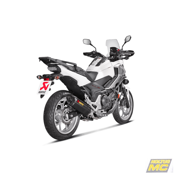 Akrapovic Honda NC700X 12-14 Slip-On Line hexagonal  lyddmper i carbon (ECE godkendt)