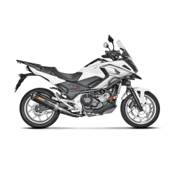 Akrapovic Honda NC700X 12-14 Slip-On Line hexagonal  lyddmper i carbon (ECE godkendt)