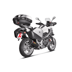 Akrapovic Honda NC700X 12-14 Slip-On Line hexagonal  lyddmper i carbon (ECE godkendt)