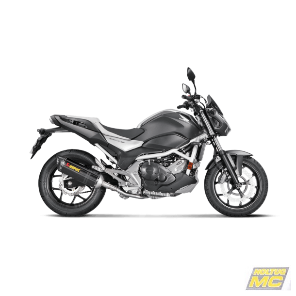 Akrapovic Honda NC750S 14-20 Slip-On Line hexagonal  lyddmper i carbon (ECE godkendt)