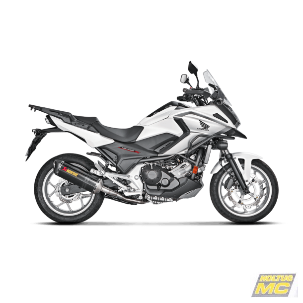Akrapovic Honda NC750X 15-20 Slip-On Line hexagonal  lyddmper i carbon (ECE godkendt)