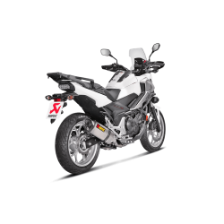 Akrapovic Honda NC700X 12-14 Slip-On Line hexagonal  lyddmper i titanium (ECE godkendt)