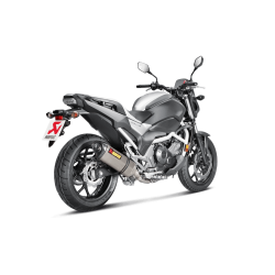 Akrapovic Honda NC750S 14-20 Slip-On Line hexagonal  lyddmper i titanium (ECE godkendt)