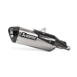 Akrapovic Honda X-ADV 750 17-23 Slip-On Line hexagonal lyddmper i titanium (ECE godkendt)
