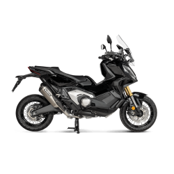 Akrapovic Honda X-ADV 750 24-> Slip-On Line hexagonal lyddmper i titanium (ECE godkendt)