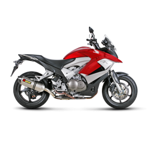 Akrapovic Honda VFR800X Crossrunner 11-14 Slip-On Line hexagonal lydd�mper i titanium(EC godkendt)