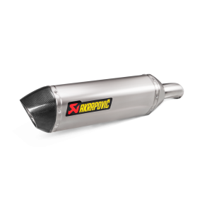 Akrapovic Honda VFR800X Crossrunner 17-20 Slip-On Line hexagonal lydd�mper i titanium (ECE godkendt)