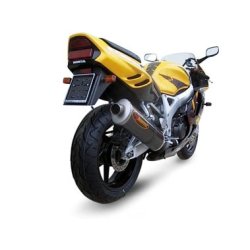 Akrapovic Honda CBR900RR 95-99 Bolt-On Line med oval lydd�mper i titanium