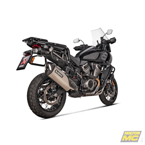 Akrapovic Harley-Davidson Pan America 1250 21-> Slip-on Line med lyddmper i titanium