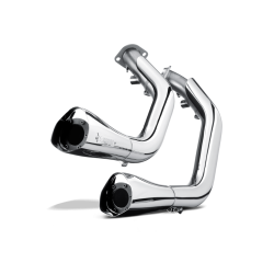 Akrapovic Harley-Davidson Dyna FXDB Street Bob 2006-15 Open Line i forkromet