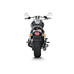 Akrapovic Harley-Davidson Dyna FXDF Fat Bob 2008-16 Slip-On Line i krom