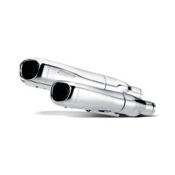 Akrapovic Harley-Davidson Dyna FXDB Street Bob 2006-16 Slip-On Line (Chrome)