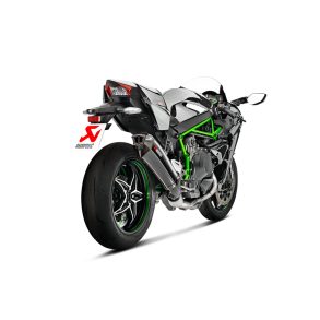 Akrapovic Kawasaki Ninja H2 15-20 Evolution Line 4/2/1 med HX2 lydd�mper i carbon