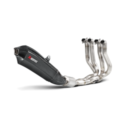 Akrapovic Kawasaki Ninja H2 15-20 Evolution Line 4/2/1 med HX2 lydd�mper i carbon