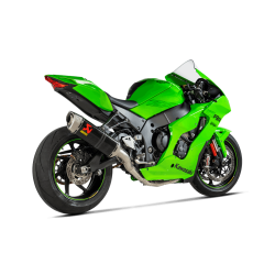 Akrapovic Kawasaki ZX-10R 21-> Racing Line 4/2/1 rustfri forrr, hexagonal lyddmper i carbon 