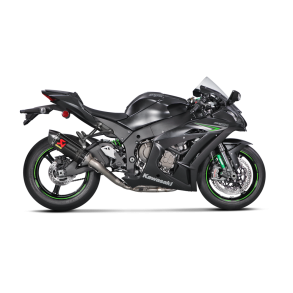 Akrapovic Kawasaki ZX-10R 16-20 Racing Line 4/2/1 rustfri forr�r og hexagonal lydd�mper i carbon 