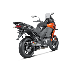 Akrapovic Kawasaki Versys 1000 12-18 Slip-On Line hexagonal lydd�mper i titanium (ECE godkendt)