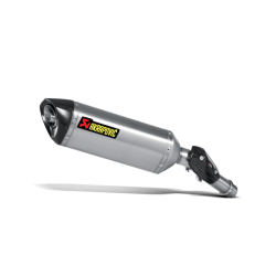 Akrapovic Kawasaki Versys 1000 12-18 Slip-On Line hexagonal lydd�mper i titanium (ECE godkendt)