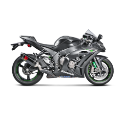 Akrapovic Kawasaki ZX-10R 16-20 Slip-On Line hexagonal lydd�mper i carbon (ECE godkendt)
