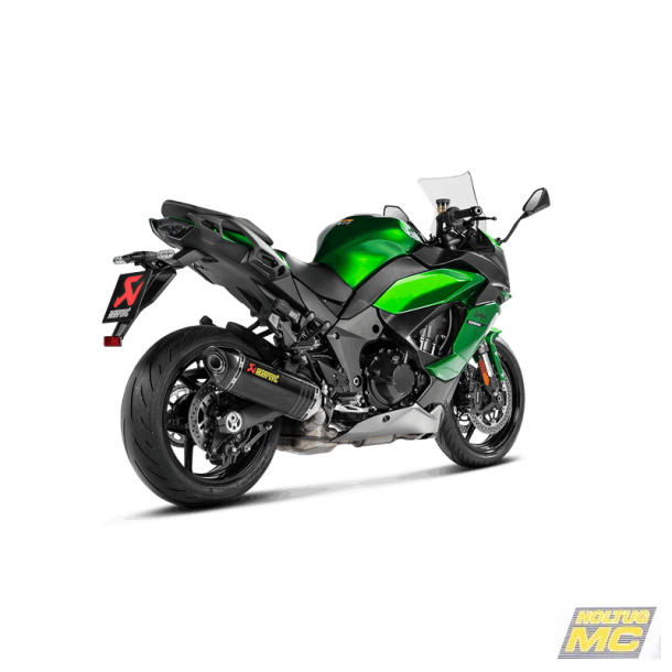 Akrapovic Kawasaki Ninja 1000SX 20-> Slip-On Line hexagonal lyddmper i carbon (ECE godkendt)